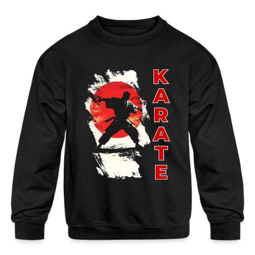 Karate: the spirit of discipline - Kids' Crewneck Sweatshirt