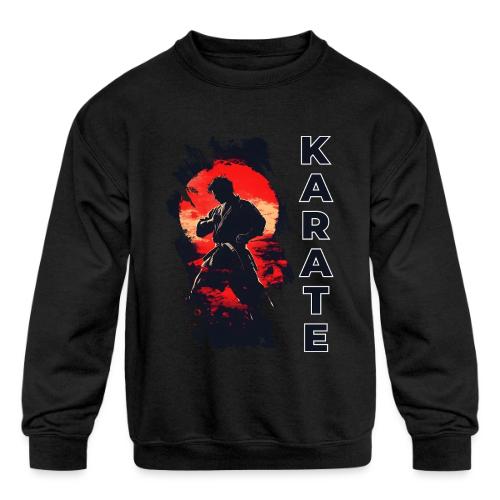 Karate: the art of self-mastery - Kids' Crewneck Sweatshirt