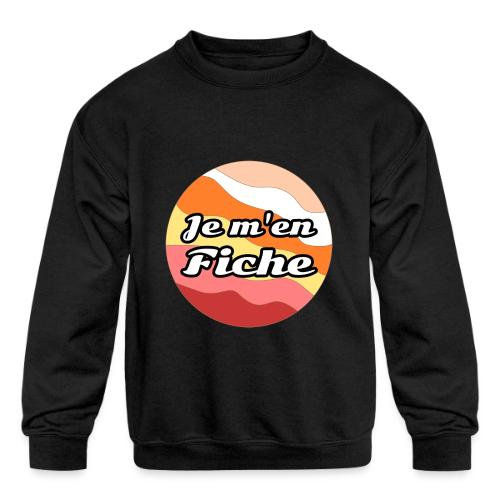 I don't care - Kids' Crewneck Sweatshirt