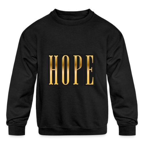 Golden Hope - Kids' Crewneck Sweatshirt