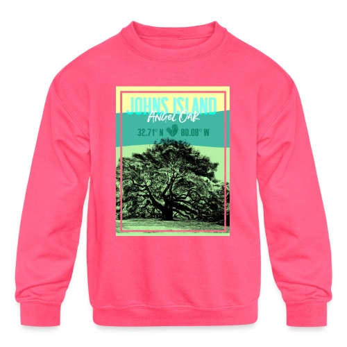 Johns Island_Angel Oak - Kids' Crewneck Sweatshirt