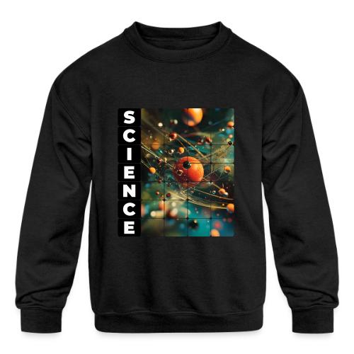 Atomic Science Vision - Kids' Crewneck Sweatshirt