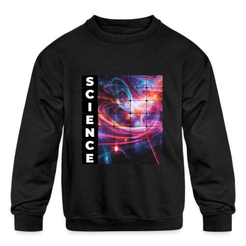 The Chaos of Science - Kids' Crewneck Sweatshirt