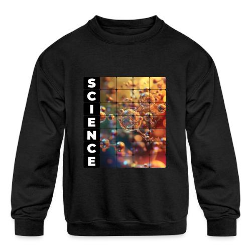 Nodes of Science - Kids' Crewneck Sweatshirt