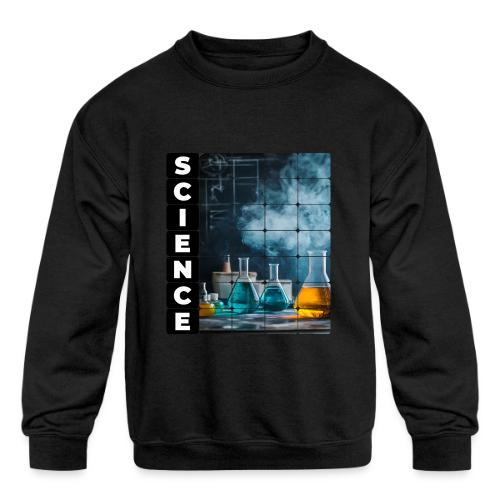 Alchemy of Science - Kids' Crewneck Sweatshirt