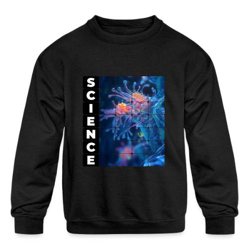 Alien Science - Kids' Crewneck Sweatshirt