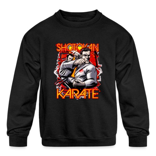 Shotokan Karate shirt - Kids' Crewneck Sweatshirt