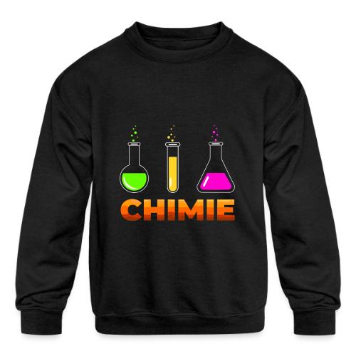 Chemistry: Moving Elements - Kids' Crewneck Sweatshirt