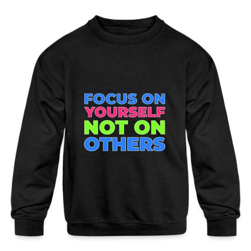 Eyes on You - Kids' Crewneck Sweatshirt