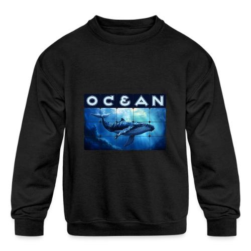 Ocean Titan - Kids' Crewneck Sweatshirt