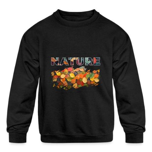 Brushed by Nature - Kids' Crewneck Sweatshirt