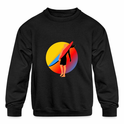 SURFER - Kids' Crewneck Sweatshirt