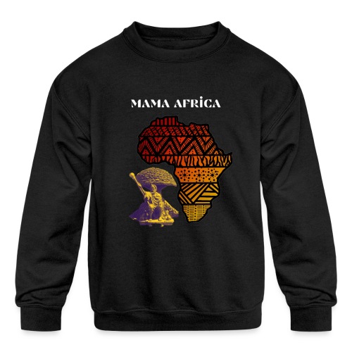 MAMA AFRICA - Kids' Crewneck Sweatshirt