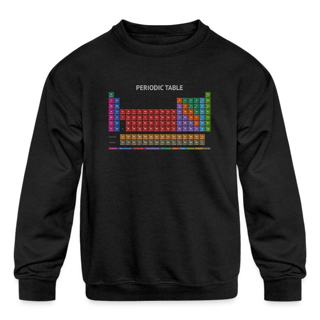 Periodic Table T-shirt (Dark)