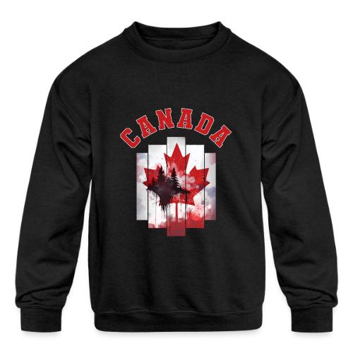 Canadian Pulse - Kids' Crewneck Sweatshirt