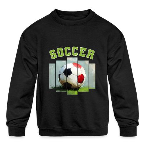 Soccer Core - Kids' Crewneck Sweatshirt