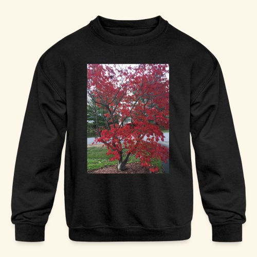 Treezy Feeling - Kids' Crewneck Sweatshirt