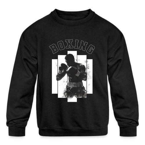 Born for Boxing - Kids' Crewneck Sweatshirt