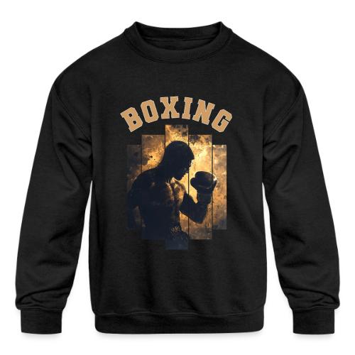 The Art of Boxing - Kids' Crewneck Sweatshirt