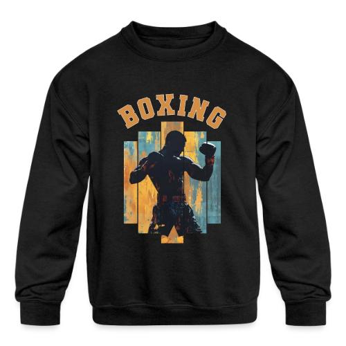 Boxing Is Life - Kids' Crewneck Sweatshirt