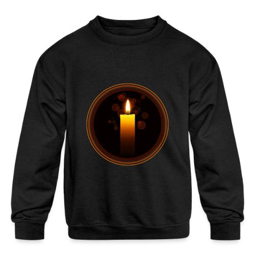 Candle - Kids' Crewneck Sweatshirt