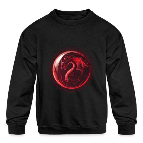 Dragon Orb - Kids' Crewneck Sweatshirt
