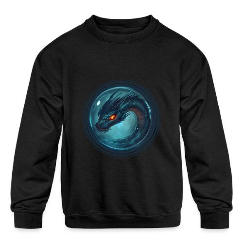 Dragon Sphere - Kids' Crewneck Sweatshirt