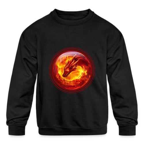 Dragon Blaze - Kids' Crewneck Sweatshirt