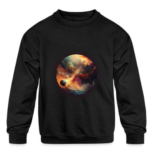 The Painted Planets - Kids' Crewneck Sweatshirt