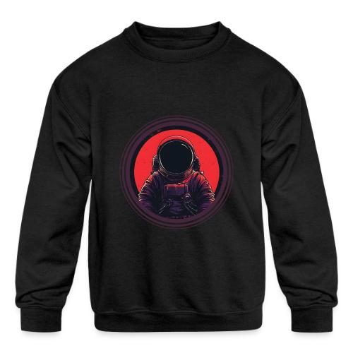 Astronaut: The universe is calling! - Kids' Crewneck Sweatshirt