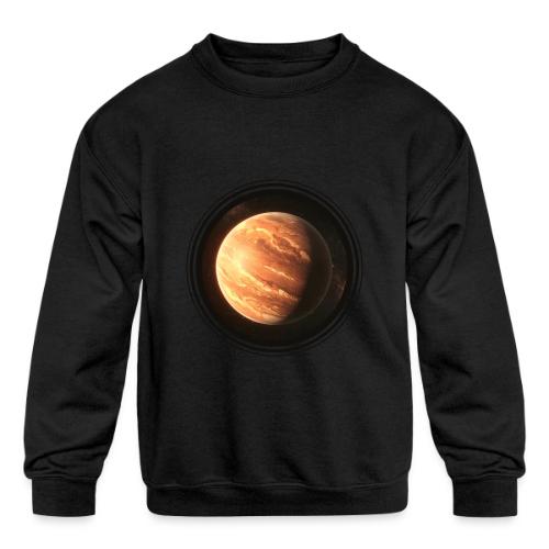 Exoplanet Frontiers - Kids' Crewneck Sweatshirt