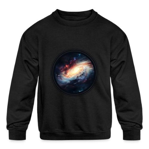Galaxy Mirage - Kids' Crewneck Sweatshirt
