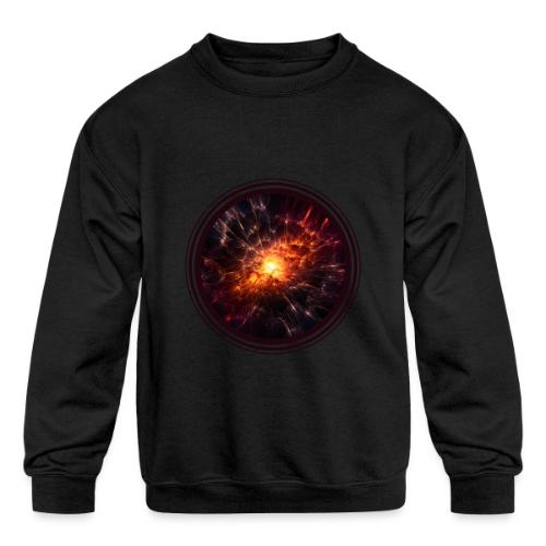 Supernova: Stellar Burst - Kids' Crewneck Sweatshirt