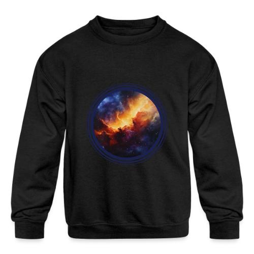 Nebula Dreams - Kids' Crewneck Sweatshirt