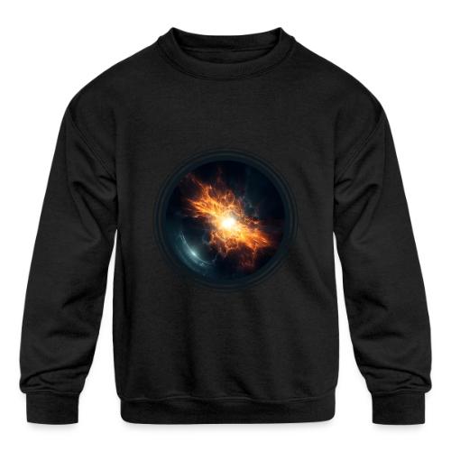 Supernova: cosmic explosion - Kids' Crewneck Sweatshirt