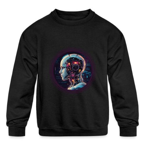 Artificial Intelligence (AI): The Future Circuit - Kids' Crewneck Sweatshirt
