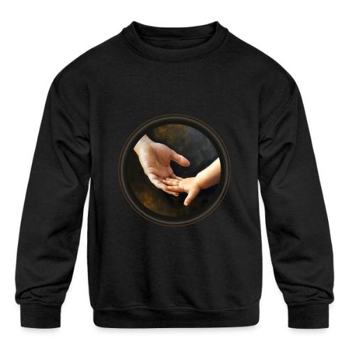 Hand in hand - Kids' Crewneck Sweatshirt