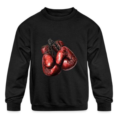 Legacy Boxing Gloves - Kids' Crewneck Sweatshirt