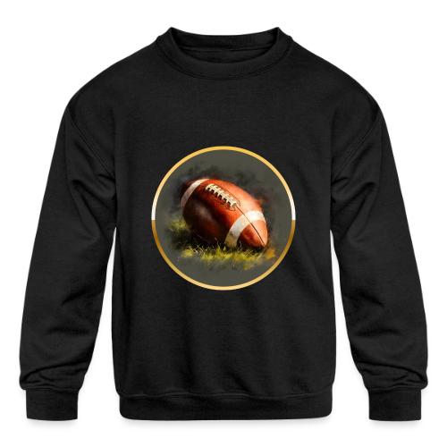 American Football: Gridiron Gold - Kids' Crewneck Sweatshirt