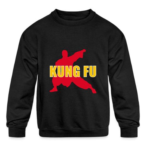Kung Fu Energy - Kids' Crewneck Sweatshirt