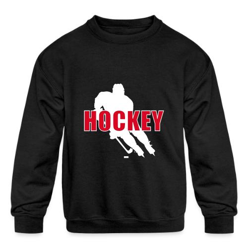 Power Play Hockey - Kids' Crewneck Sweatshirt