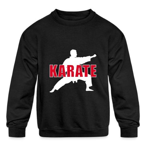 Karate Focus - Kids' Crewneck Sweatshirt