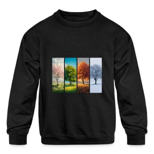 The four Seasons - Kids' Crewneck Sweatshirt