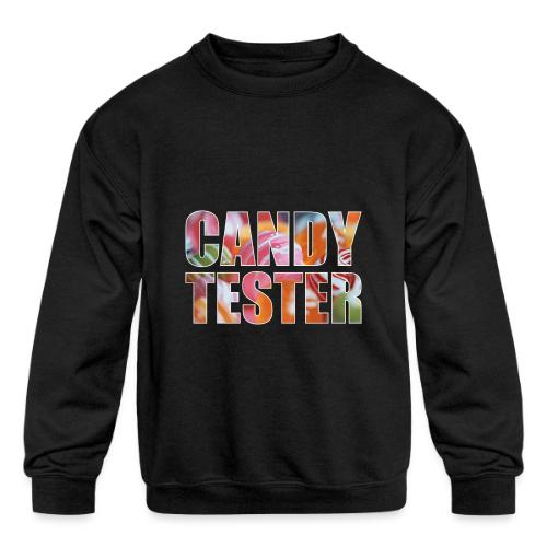 Candy Tester Delight - Kids' Crewneck Sweatshirt