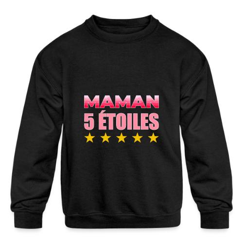 Five Star Mom - Kids' Crewneck Sweatshirt