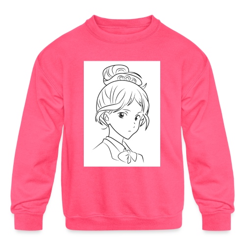 Girl - Kids' Crewneck Sweatshirt