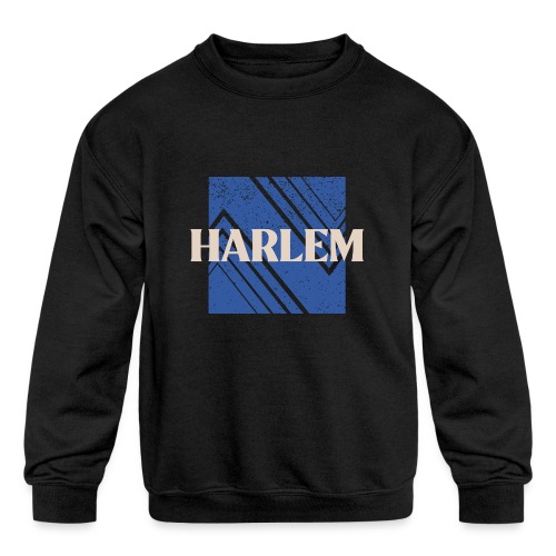 Harlem Style Graphic - Kids' Crewneck Sweatshirt