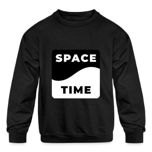 Space-time: Warped Reality - Kids' Crewneck Sweatshirt