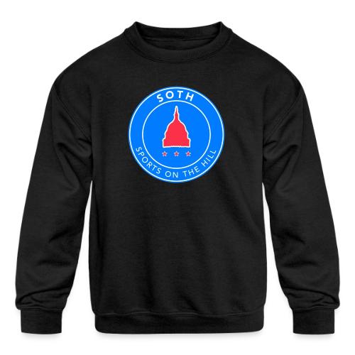 SPORTS on the Hill - Kids' Crewneck Sweatshirt
