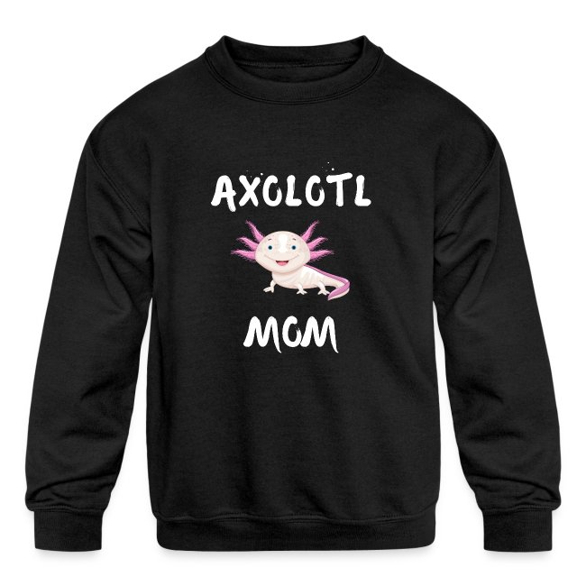 AXOLOTL MOM - Cute Smiling Pink Axolotl